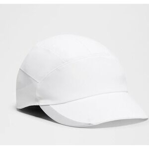 Lululemon Women's White Lightweight‎ Adjustable Running Hat